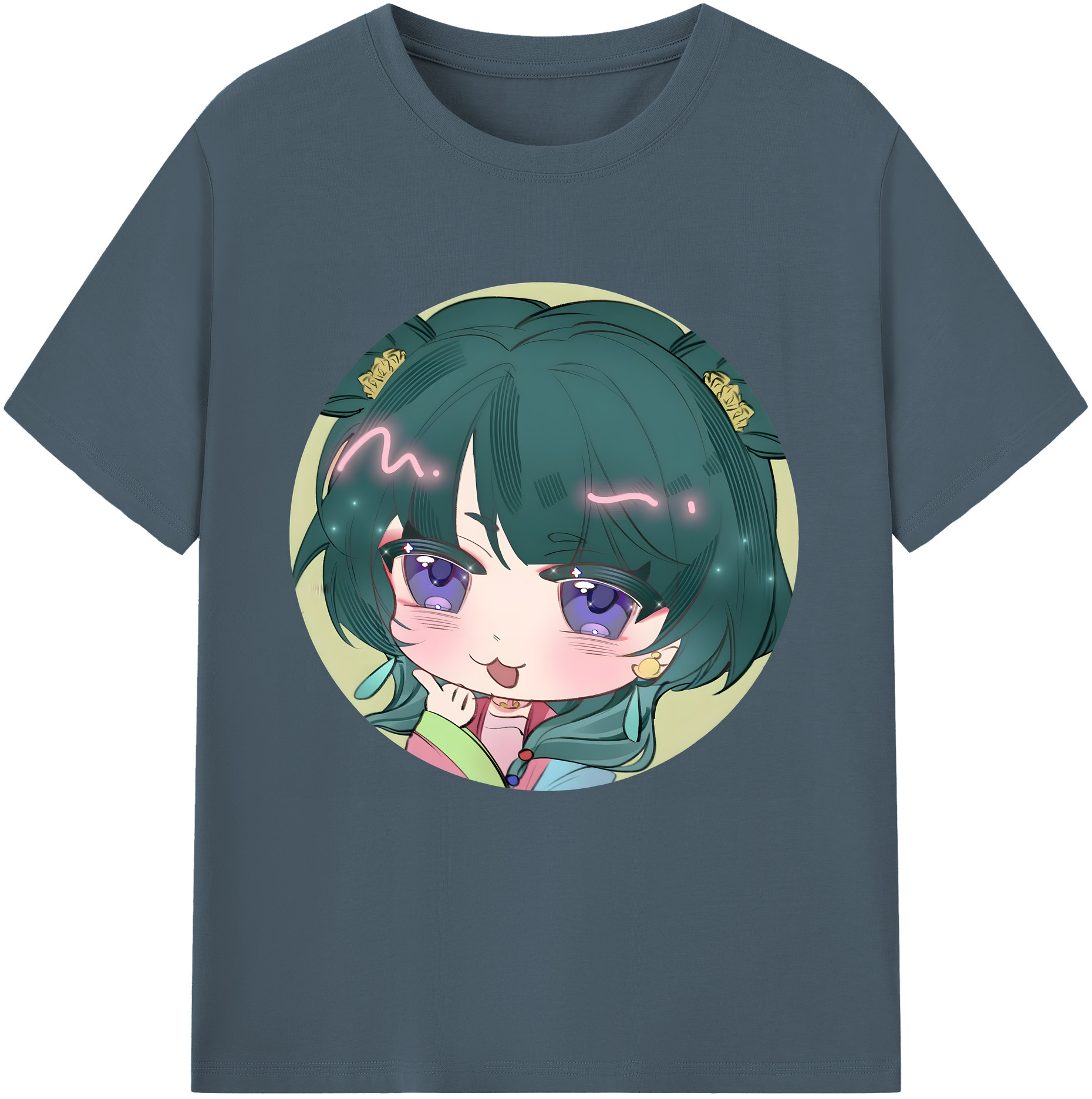 （画像用） 薬屋のひとりごと The Apothecary Diaries 綿100％半袖Tシャツ（フロントプリント）